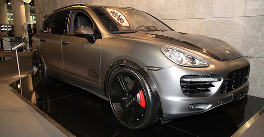 DMC tuning center unveiled its Terra 650 Porsche Cayenne at the Top Marques