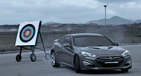 Genesis Coupe Arrow at Hyundai Genesis Coupe vs An Arrow   Which Is Faster?