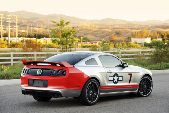 Mustang GT Red Tails Edition 4 at Ford Mustang GT Red Tails Edition Revealed