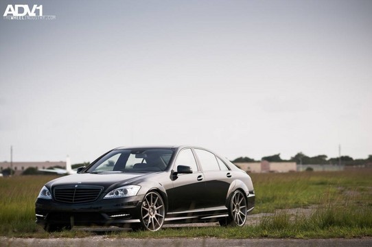 Mercedes S63 AMG with ADV1 Wheels 7 at Mercedes S63 AMG with ADV1 Wheels