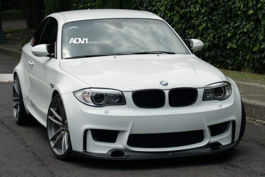 BMW 1M ADV1 2 at BMW 1M Coupe on 20 inch ADV1 Wheels