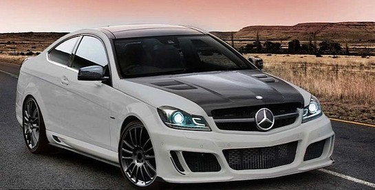 Mercedes C Class Coupe Mansory 2 at Mercedes C Class Coupe by Mansory