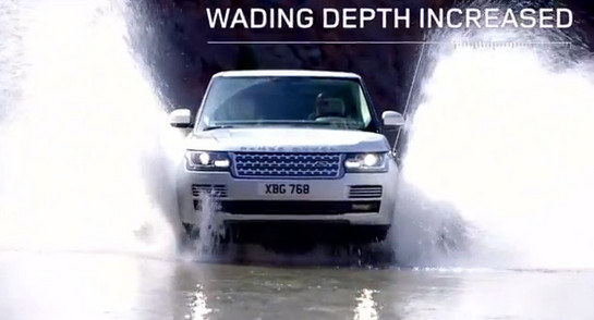 RR 1 at 2013 Range Rover Capabilities Shown Off In Video