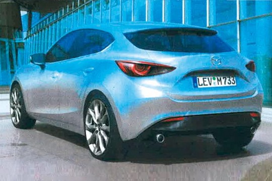 2014 Mazda3 2 at 2014 Mazda3 First Pictures Leaked