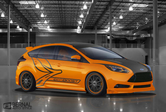 Custom Ford Focus ST 4 at Five Custom Ford Focus ST Coming To 2012 SEMA