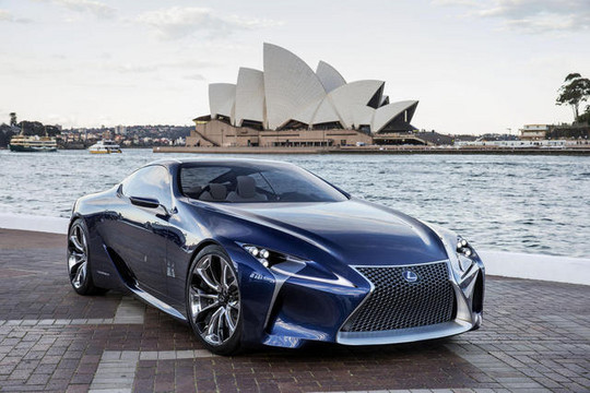 Lexus LF LC Blue Concept 1 at Lexus LF LC Blue Concept Unveiled In Sydney