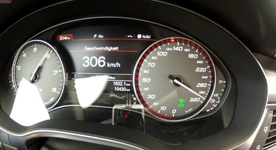 S7 top speed at ABT Audi S7 Top Speed Run   Video