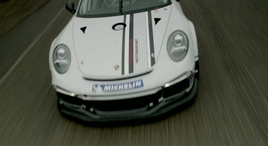 Porsche gt3 cup teaser at New Porsche 911 GT3 Cup Teased In Video
