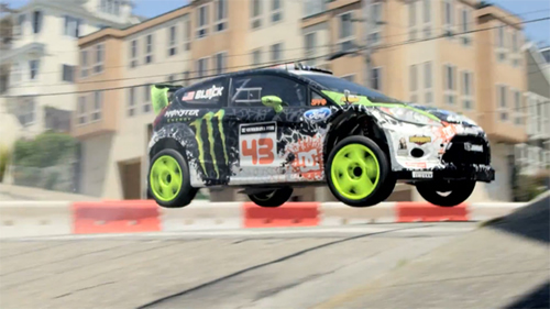 Ken Block Ford Fiesta Ken Block Ford Fiesta at Ken Block Old School Hooning