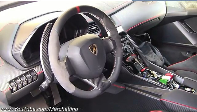 Lamborghini Veneno Interior Photos
