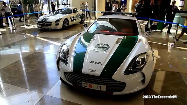 dubai police extravaganza 600x336 at The Exotic Cars of Dubai Police Caught on Video