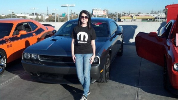 mandy mopar challenger bill luke show 600x338 at Mopar Mandy: Interview with Amanda Yantos