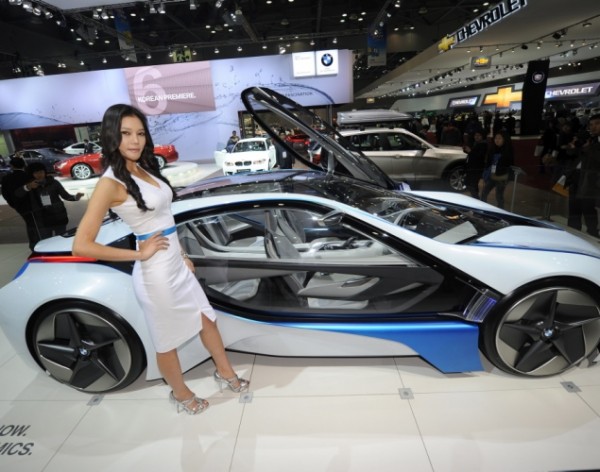 south korean model bmw electric car 600x472 at World’s Craziest Concept Cars