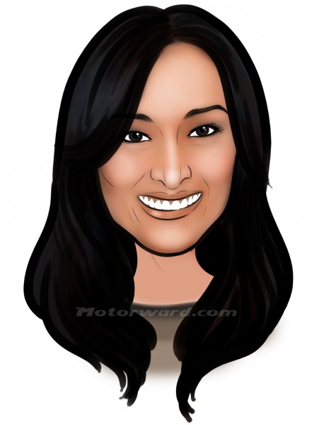 glory caricature MW 451x600 at Interview with Glory Fernandez   Exclusive