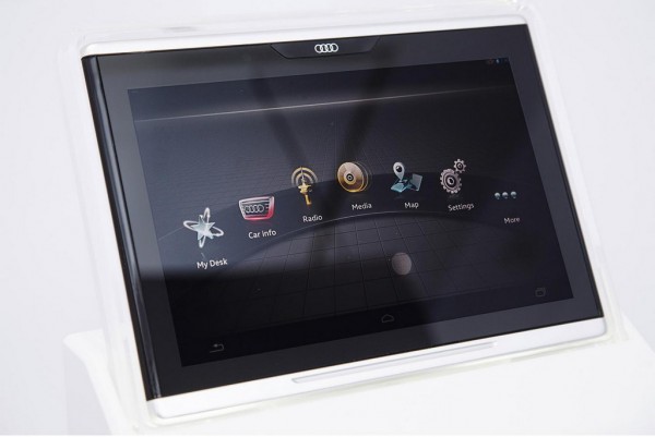 Audi Tablet top 600x401 at Audi Tablet Lets Passengers Control Your Car’s Features