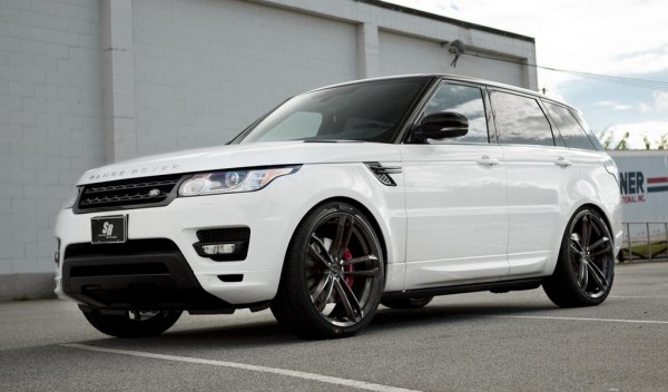Range Rover on 24s 1 600x352 at Range Rover Sport Looks Sublime on 24s