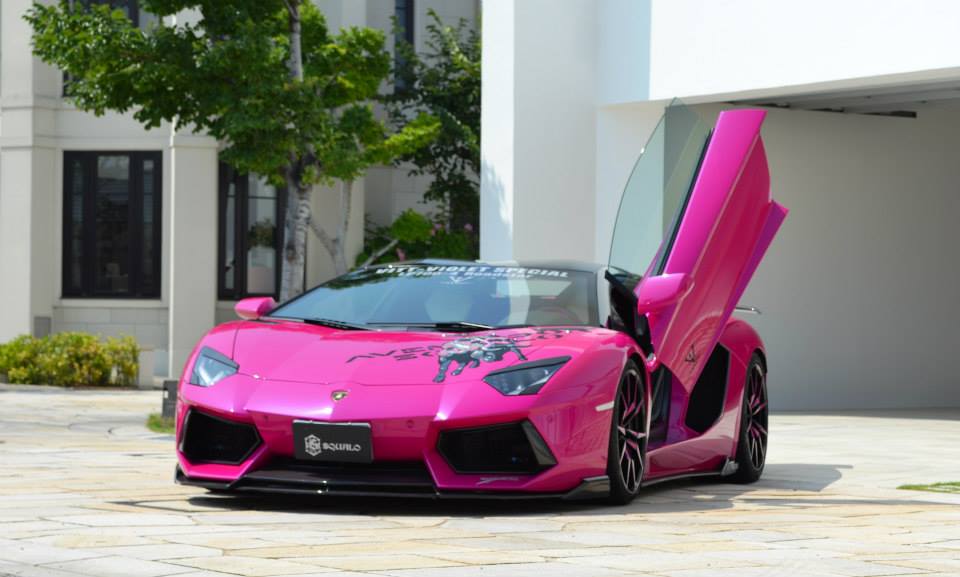 Lamborghini Aventador Violet от японского тюнера VITT SQUALO
