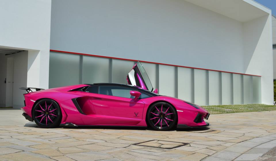 Lamborghini Aventador Violet от японского тюнера VITT SQUALO