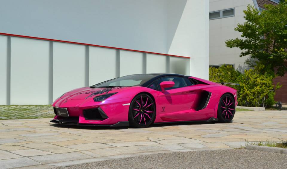 Lamborghini Aventador Violet от японского тюнера VITT SQUALO