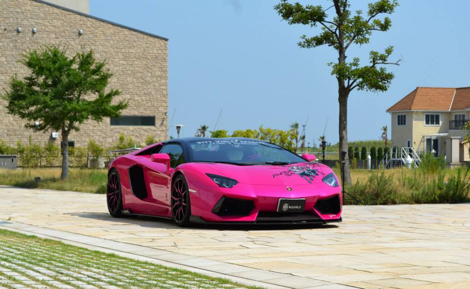 Lamborghini Aventador Violet от японского тюнера VITT SQUALO