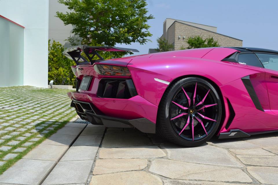Lamborghini Aventador Violet от японского тюнера VITT SQUALO
