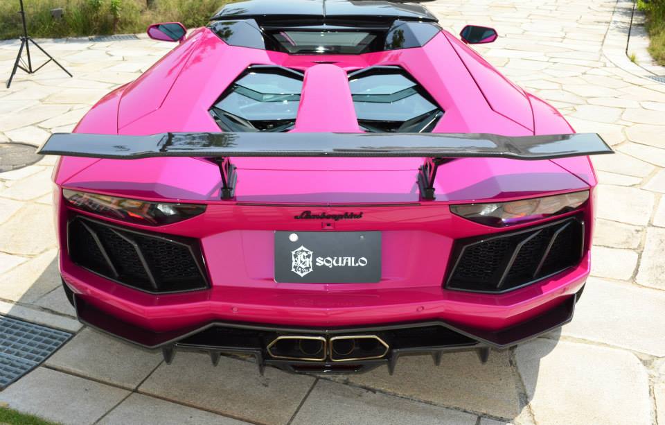Lamborghini Aventador Violet от японского тюнера VITT SQUALO