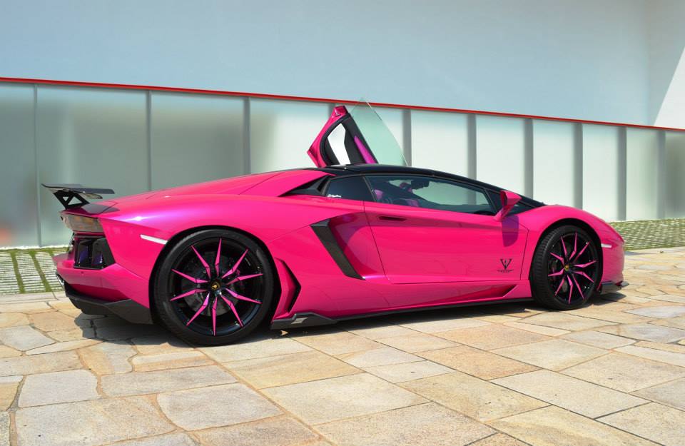 Lamborghini Aventador Violet от японского тюнера VITT SQUALO