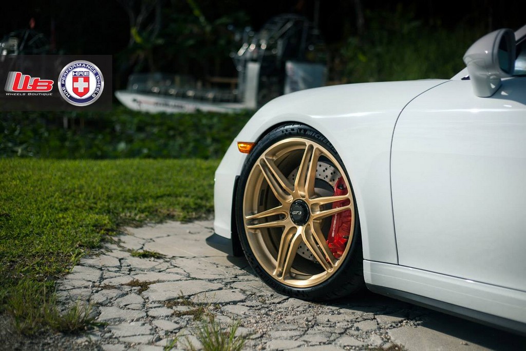 Porsche 911 GT3 с новыми дисками от Wheels Boutique и HRE Wheels