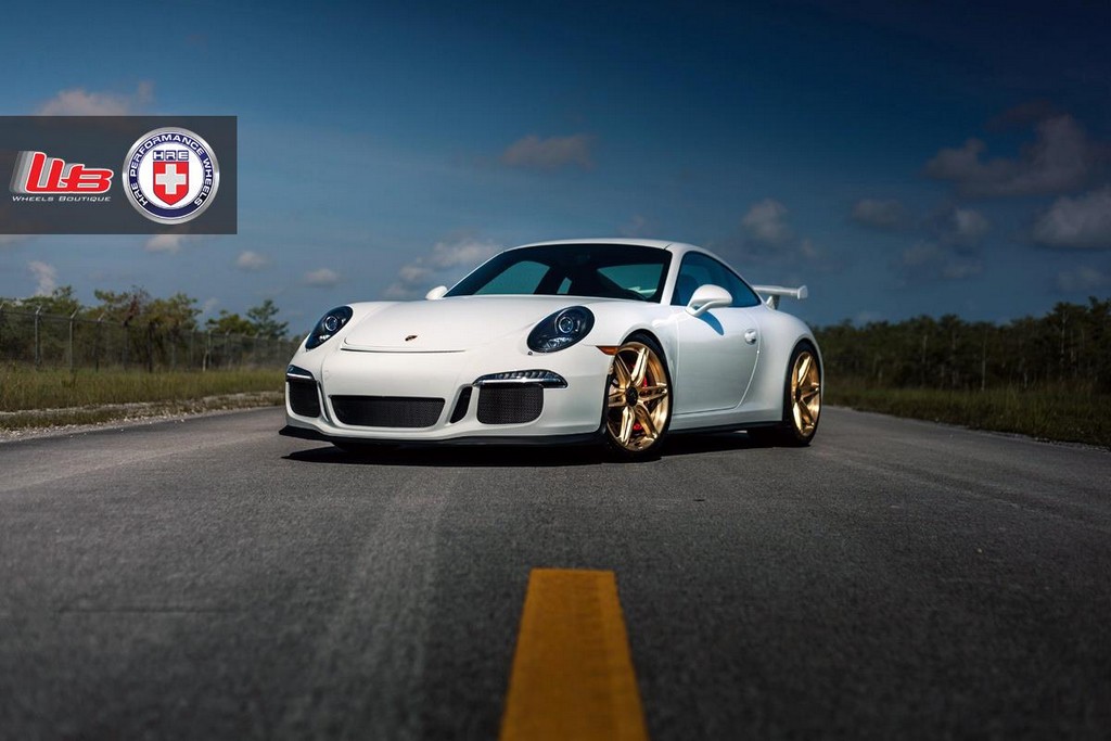 Porsche 911 GT3 с новыми дисками от Wheels Boutique и HRE Wheels