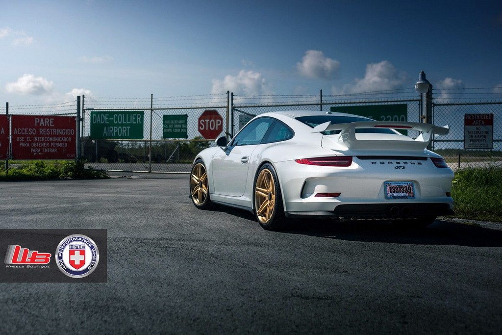 Porsche 911 GT3 с новыми дисками от Wheels Boutique и HRE Wheels