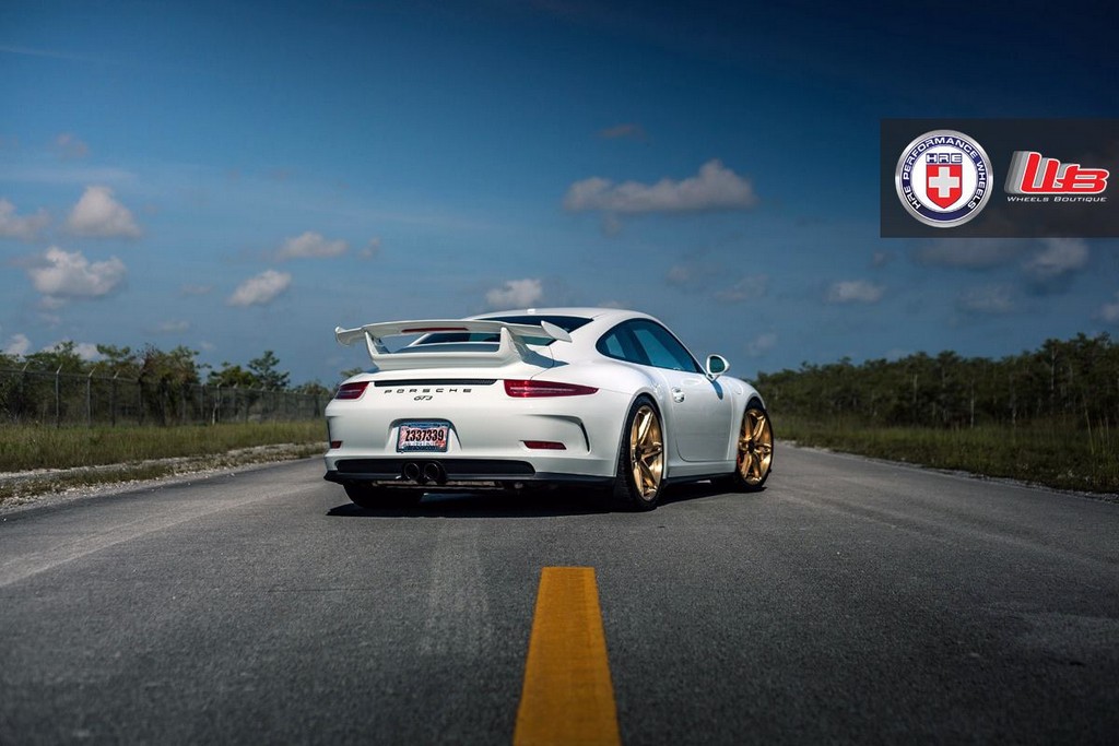 Porsche 911 GT3 с новыми дисками от Wheels Boutique и HRE Wheels