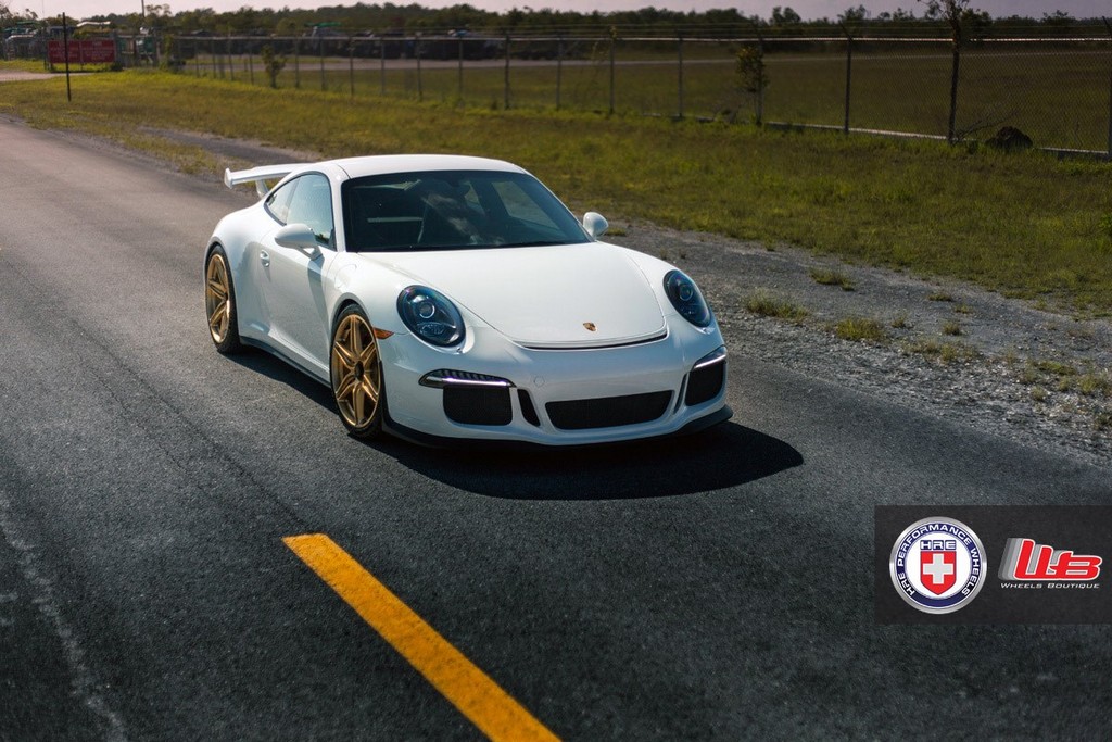 Porsche 911 GT3 с новыми дисками от Wheels Boutique и HRE Wheels