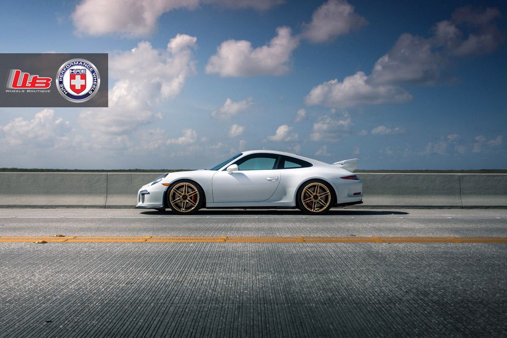 Porsche 911 GT3 с новыми дисками от Wheels Boutique и HRE Wheels