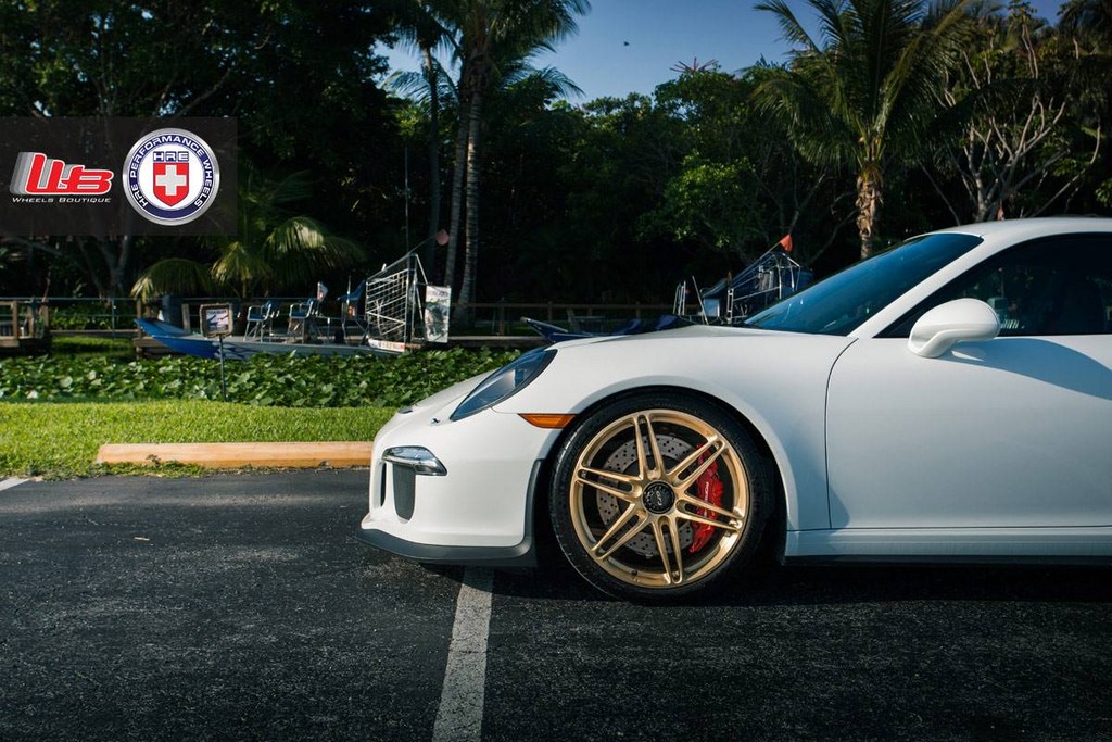 Porsche 911 GT3 с новыми дисками от Wheels Boutique и HRE Wheels