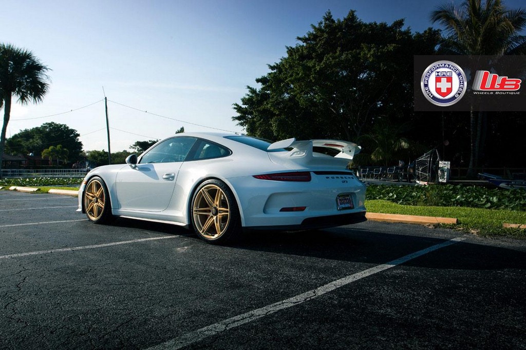 Porsche 911 GT3 с новыми дисками от Wheels Boutique и HRE Wheels