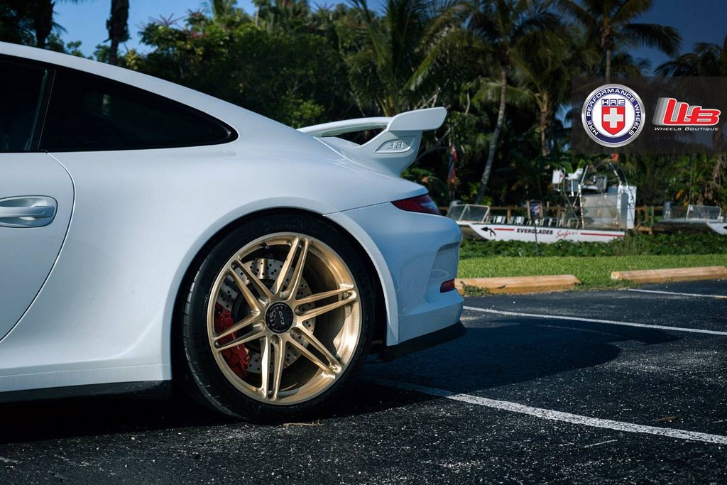 Porsche 911 GT3 с новыми дисками от Wheels Boutique и HRE Wheels