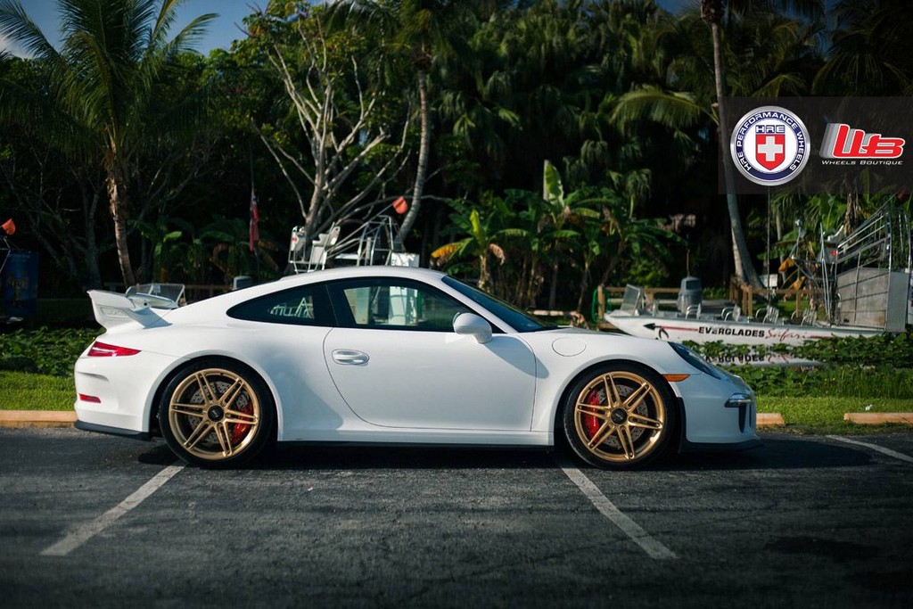 Porsche 911 GT3 с новыми дисками от Wheels Boutique и HRE Wheels