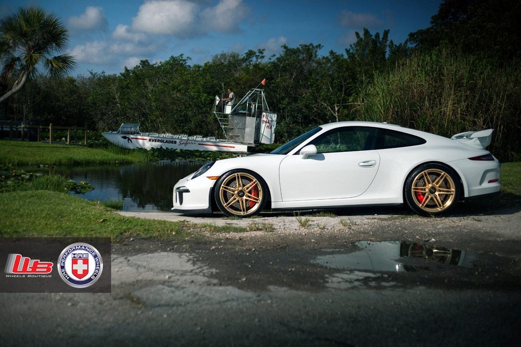 Porsche 911 GT3 с новыми дисками от Wheels Boutique и HRE Wheels