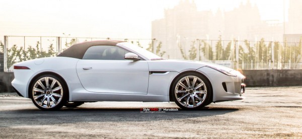 Jaguar F Type on Vellano 2 600x276 at Majestic: Jaguar F Type on Vellano Wheels