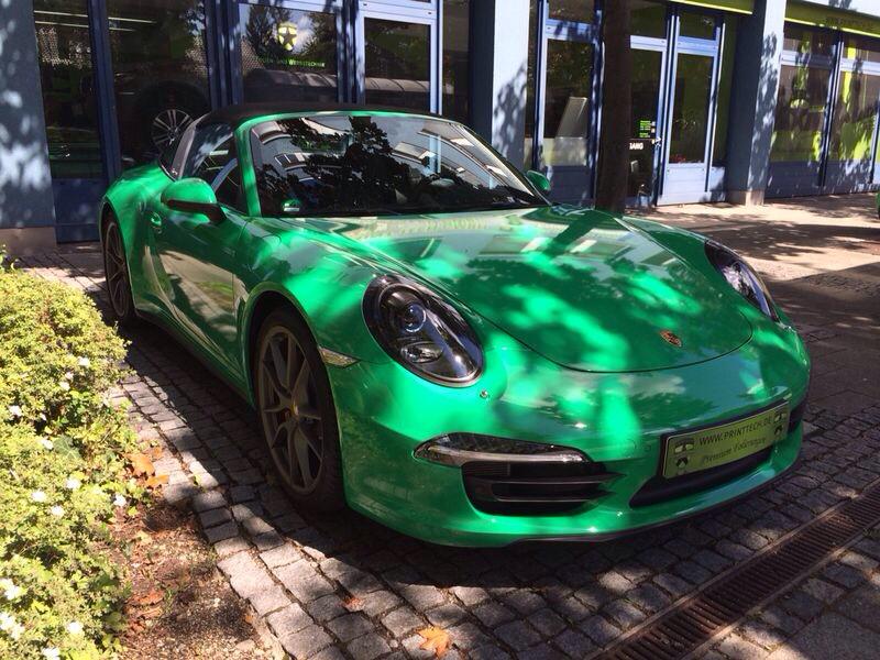 Porsche 911 Targa в виниле от Print Tech