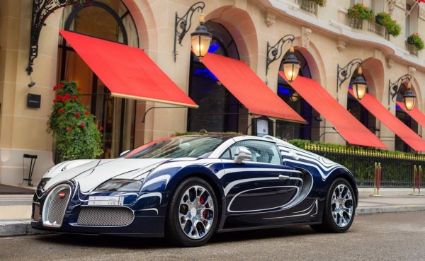 laferrari veyron spot 4 600x369 laferrari veyron spot 4 600x369 at LaFerrari Veyron L’Or Blanc Duo Spotted in Paris