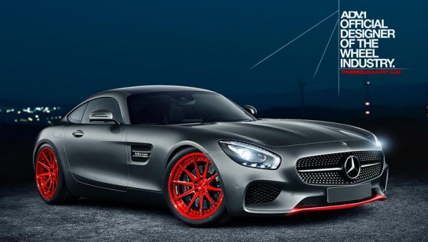 AMG GT ADV1 Wheels 600x340 AMG GT ADV1 Wheels 600x340 at Mercedes AMG GT Rendered on ADV1 Wheels
