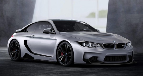 BMW M4 CSL 600x321 at BMW M4 CSL Rendered with i8 Like Features