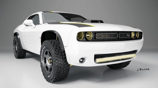 Dodge Challenger Untamed 2 600x335 Dodge Challenger Untamed 2 600x335 at Dodge Challenger A/T Untamed Design Study