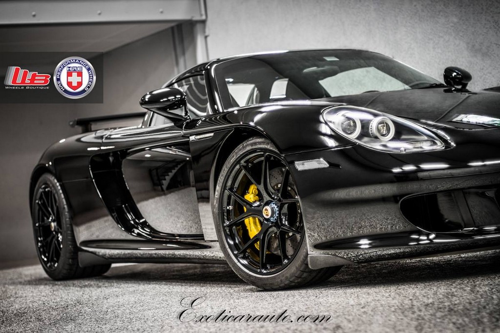 Porsche Carrera GT на дисках HRE Wheels