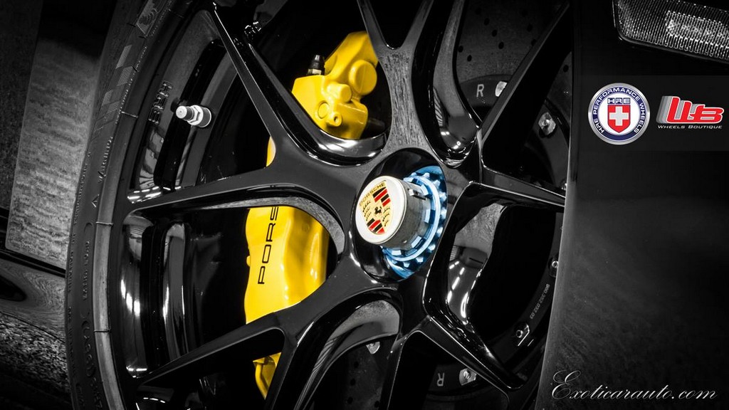 Porsche Carrera GT на дисках HRE Wheels