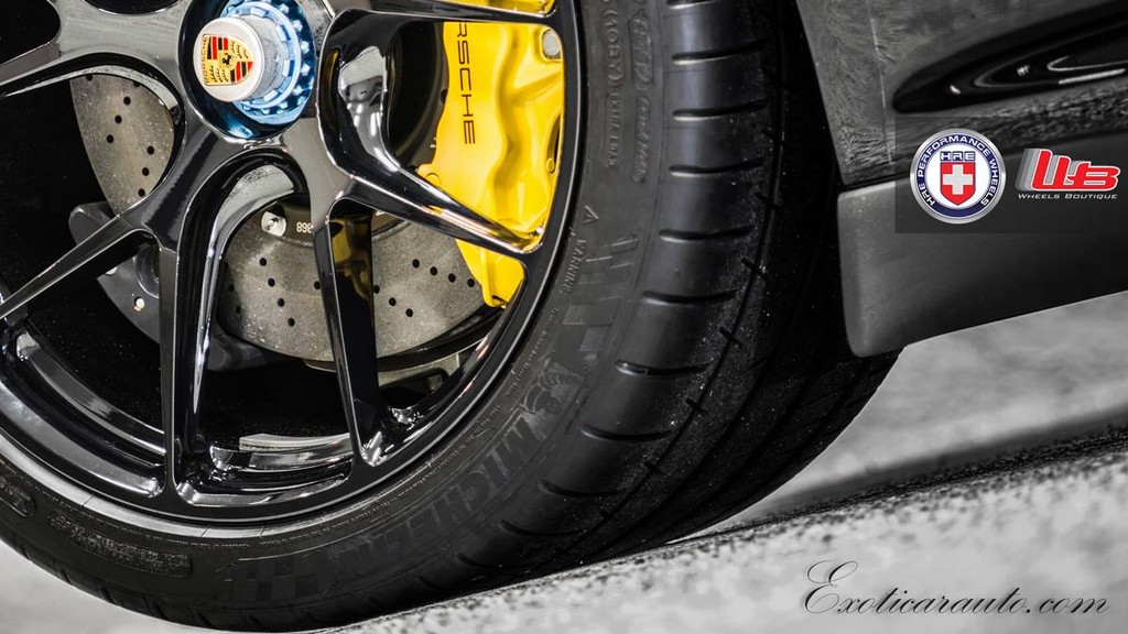 Porsche Carrera GT на дисках HRE Wheels
