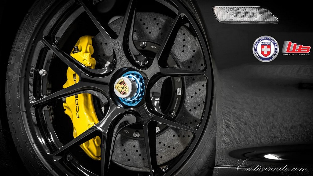 Porsche Carrera GT на дисках HRE Wheels