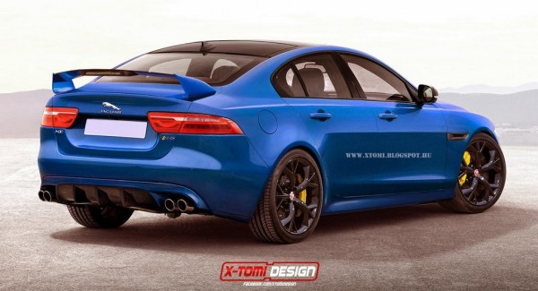 Jaguar XE RS 2 600x325 at Already? Jaguar XE R S Imagined in Rendering 