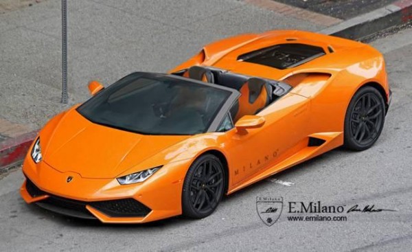 Lamborghini Huracan Spyder 3 600x367 Lamborghini Huracan Spyder 3 600x367 at Lamborghini Huracan Spyder Looks Dreamy in New Rendering